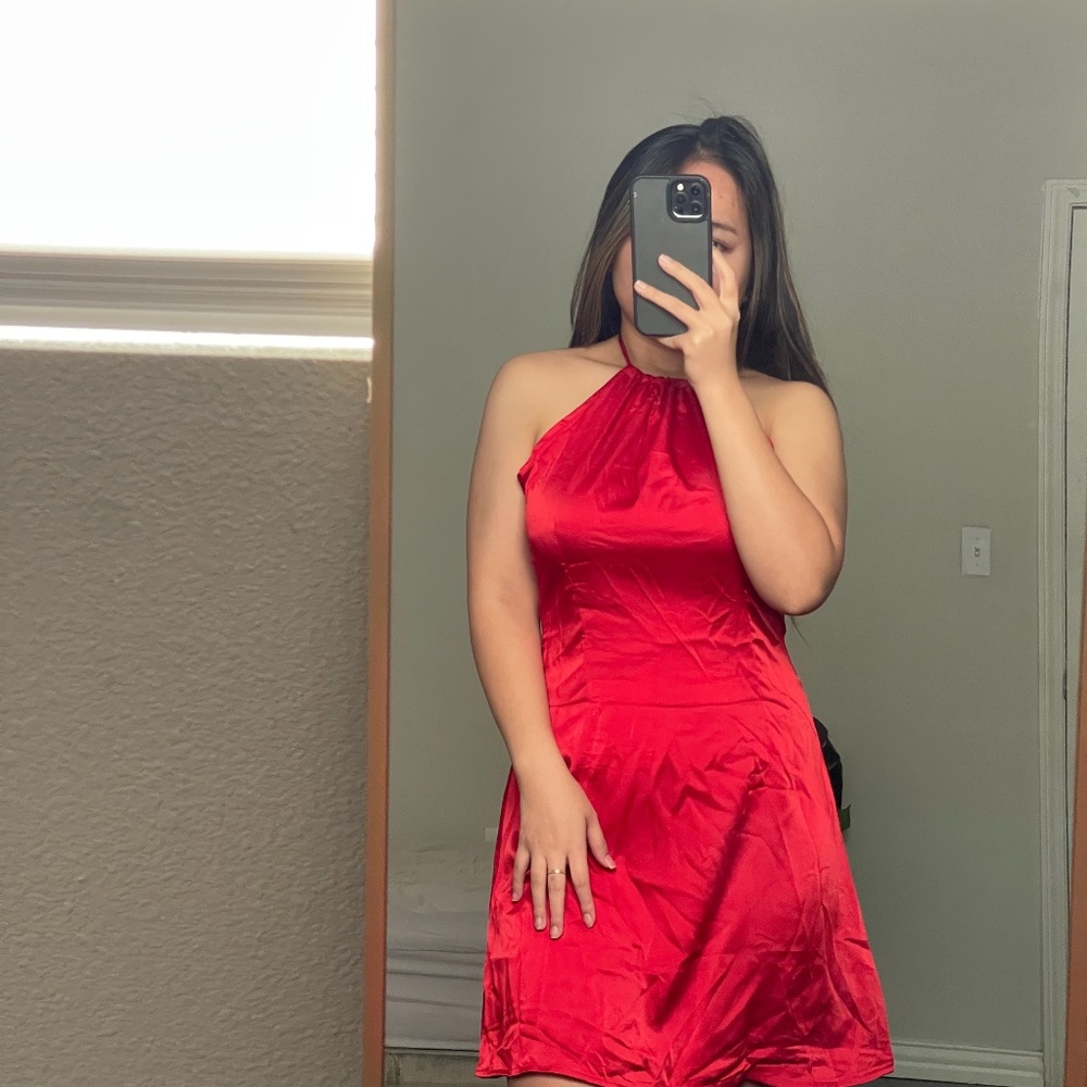 Asos satin dress